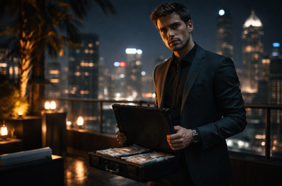 Comedia negra explora ambición y peligro en thriller criminal