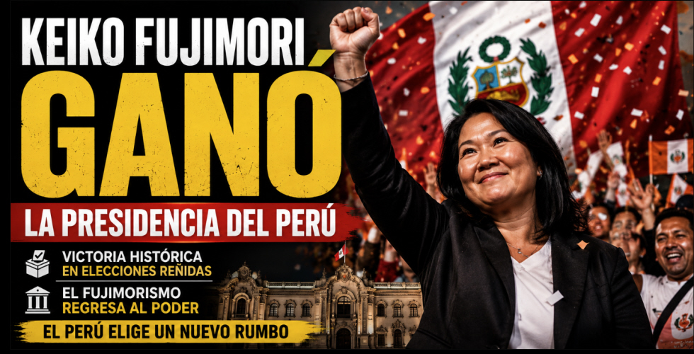 Fujimori conquista la presidencia del Perú